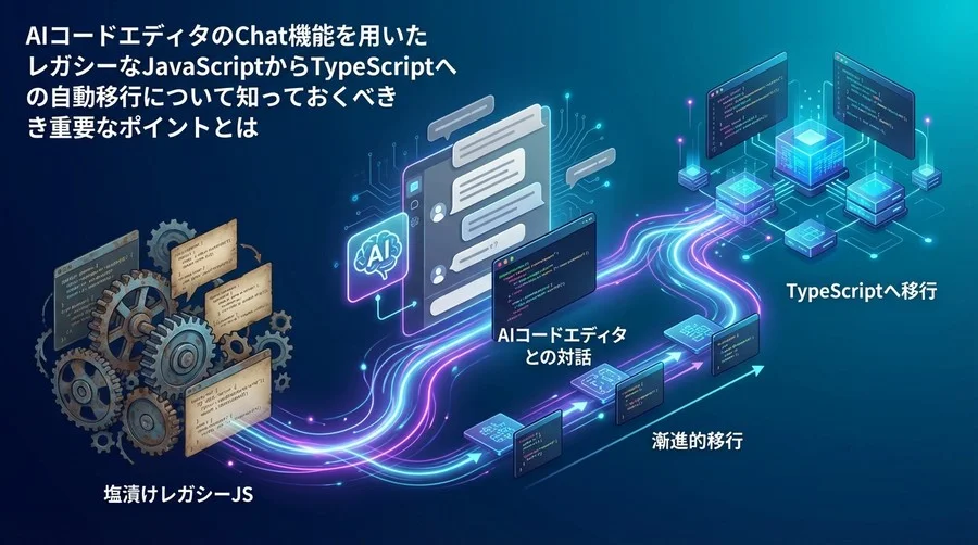 Cursorと挑む「対話型」リファクタリング：塩漬けレガシーJSをTypeScriptへ移行する現実的戦略