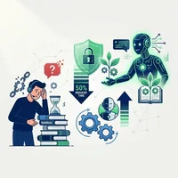 「新人が育つ前に辞める」を防ぐ処方箋：CS研修期間を50%削減した社内AIボット活用実例