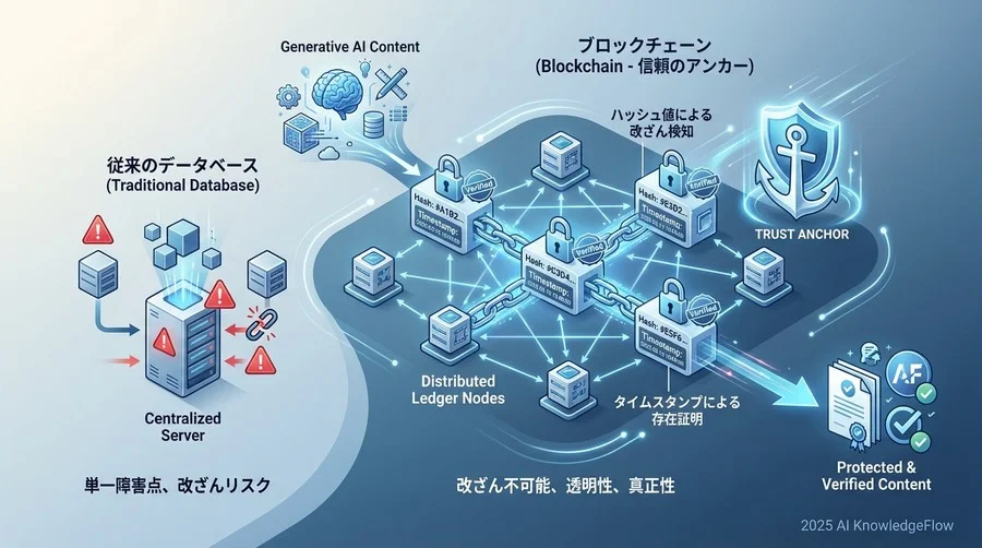なぜブロックチェーンが「信頼のアンカー」となるのか：技術的メカニズムの基礎 - Section Image