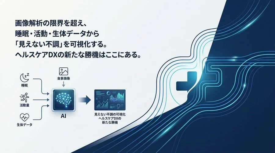 画像解析の限界を突破する。マルチモーダルAIが実現する「入力レス」栄養診断の事業戦略
