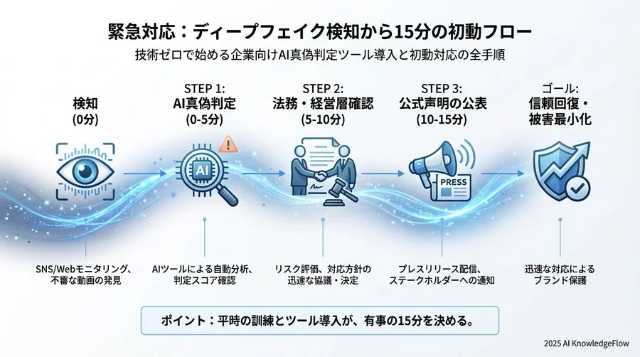 Step 3: 検知から15分で判断を下す緊急対応フローの構築 - Section Image 3