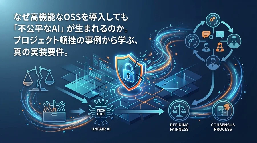 AI Fairness 360導入の落とし穴：なぜ高機能ツールを使っても「不公平なAI」は生まれるのか？失敗から学ぶ実装要件