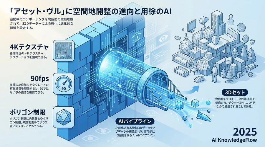 空間コンピューティング開発における「アセットの壁」とAIの役割 - Section Image