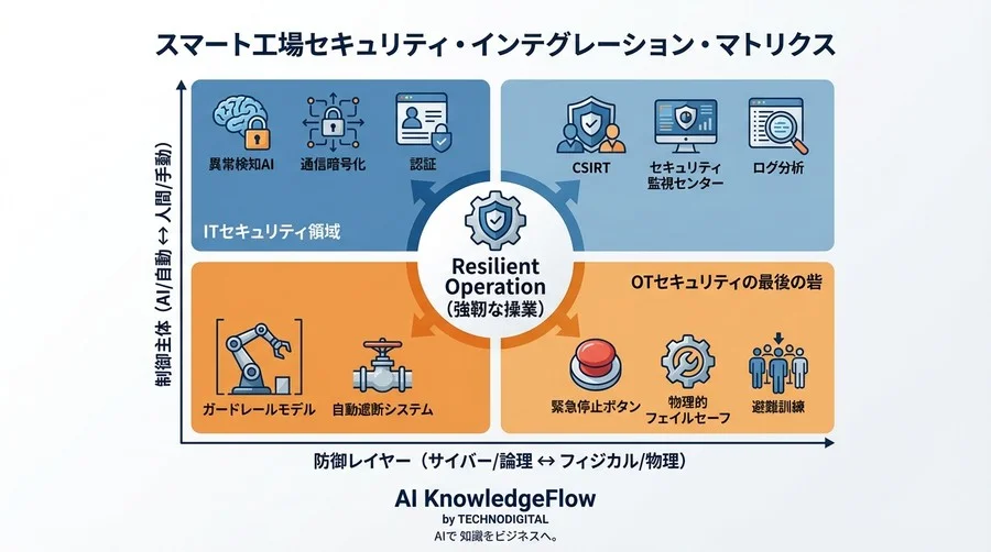 省エネAIが工場を止める日：5G導入現場で「物理的暴走」を防ぐOTセキュリティの新常識 - Conclusion Image