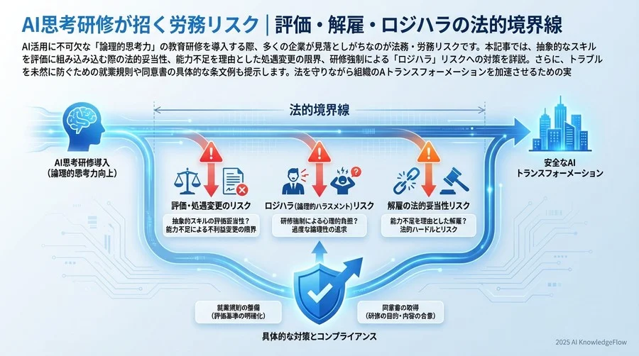 研修受講命令と「ロジハラ」リスクの境界線 - Section Image