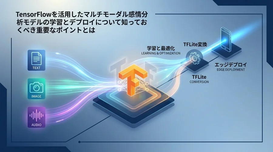 TensorFlowで挑むマルチモーダル感情分析：学習からTFLiteデプロイまでの実装戦略