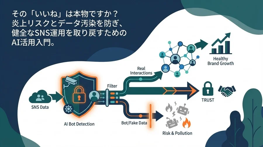 その「いいね」は本物？SNS炎上とデータ汚染を防ぐAIボット対策の現実解