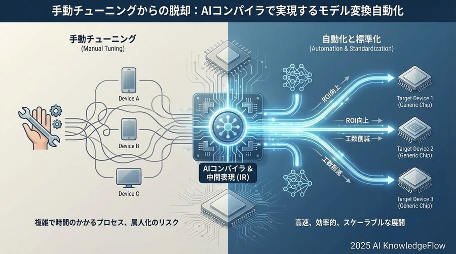 Tip 2: ハードウェア依存を脱却する「中間表現（IR）」活用の実態 - Section Image
