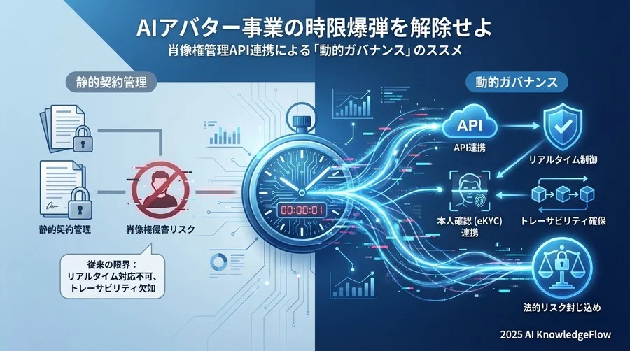 なぜ今、「生成品質」よりも「権利管理」が問われるのか - Section Image