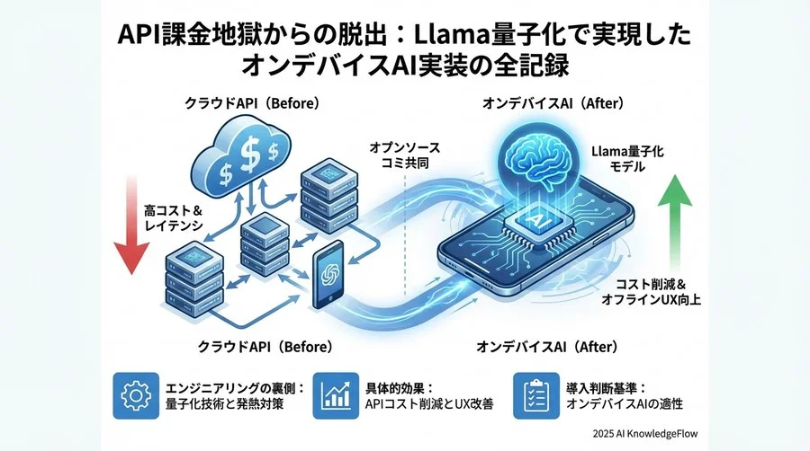 4. 導入成果：コスト構造の激変とUXの質的転換 - Section Image 3