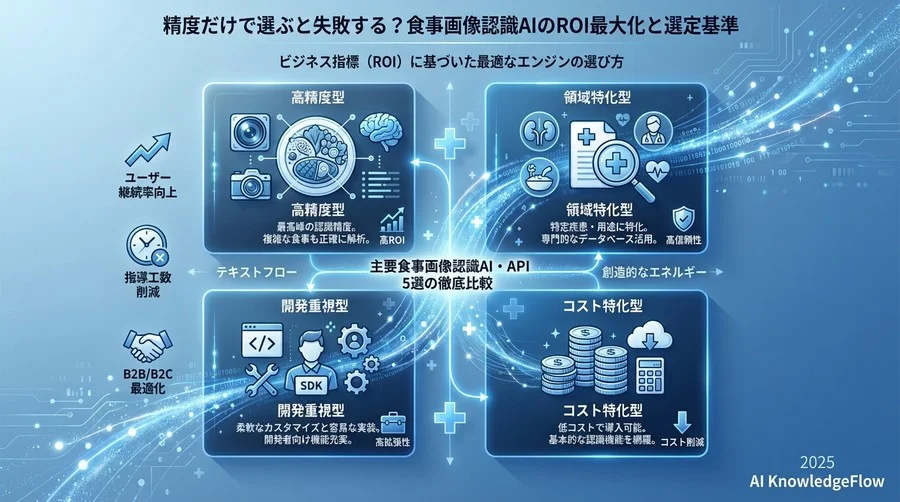 主要食事画像認識AI・API 5選の徹底比較 - Section Image