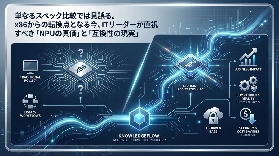Copilot+ PC導入は是か非か？Snapdragon X Eliteが突きつける「AI基盤」としての真価と互換性の現実