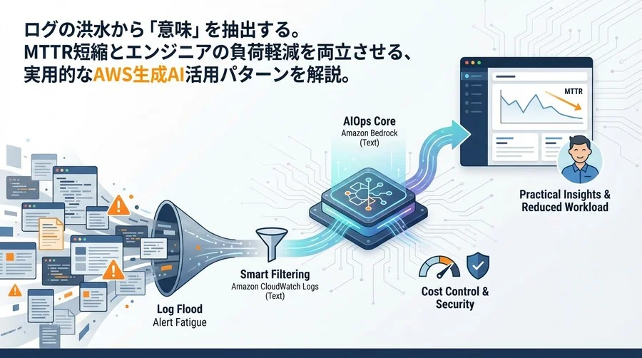 ログ洪水からの脱却：Amazon Bedrock×CloudWatchで実現する「実用的な」AIOps構築ガイド