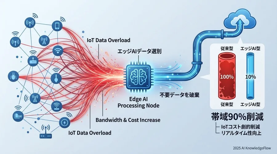 発想の転換：エッジAIは「計算」ではなく「選別」のために使う - Section Image