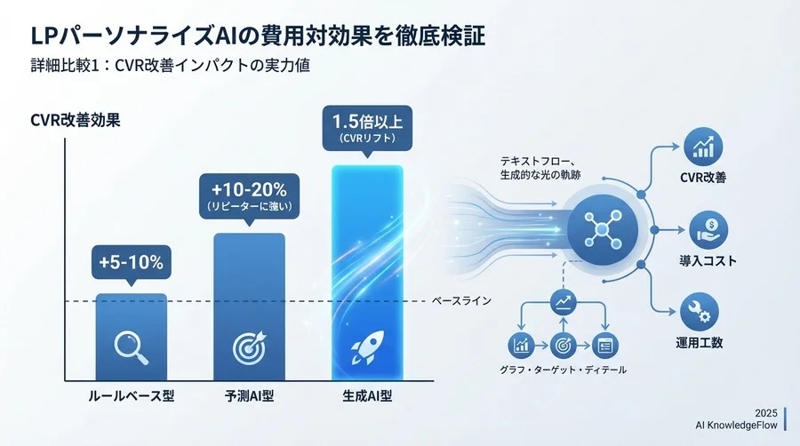 詳細比較1：CVR改善インパクトの実力値 - Section Image