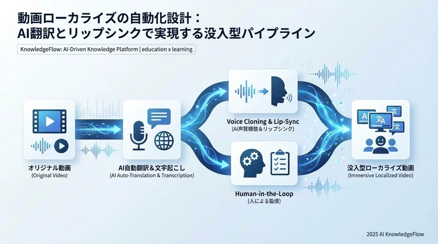 4. 音声・映像生成層の設計：没入感の創出 - Section Image
