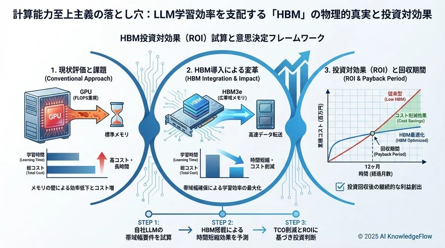 4. 主要AIアクセラレータのHBM仕様比較と選定基準 - Section Image 3