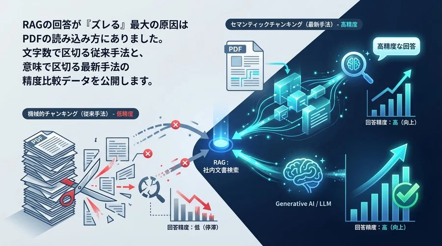 PDFチャンキング戦略を見直してRAG精度を改善しよう