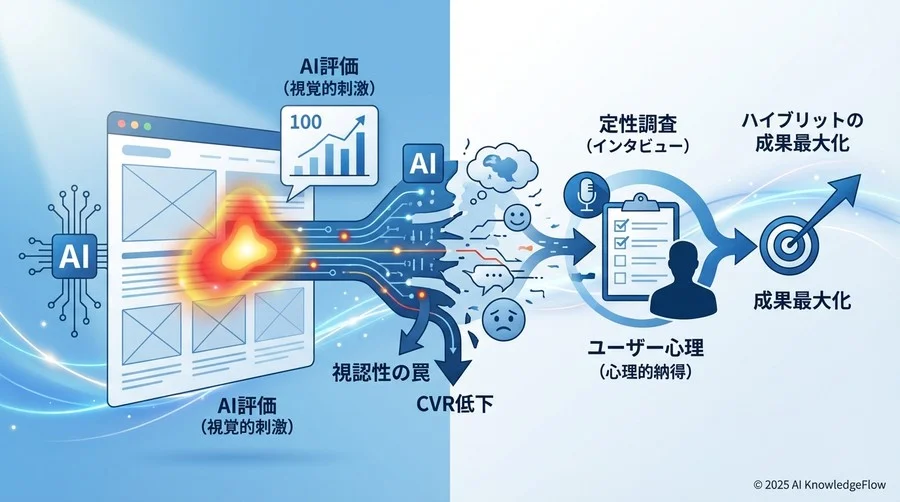 なぜ「AI評価の高いデザイン」がユーザーに響かないのか - Section Image