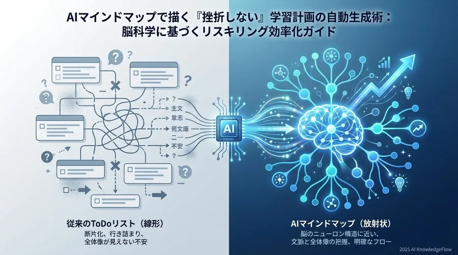 なぜ「箇条書きの計画」は挫折するのか？脳の仕組みと可視化の重要性 - Section Image