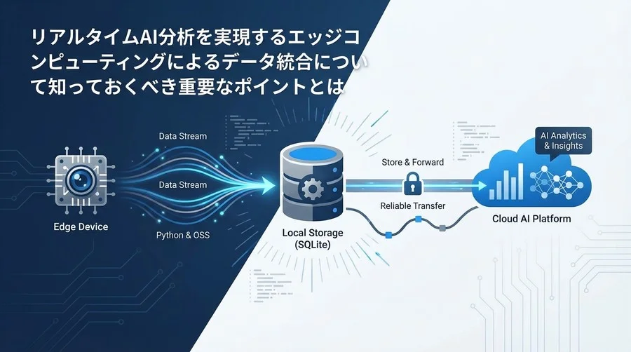 PythonとOSSで作る「切断に強い」エッジAIデータ統合：完全実装ガイド