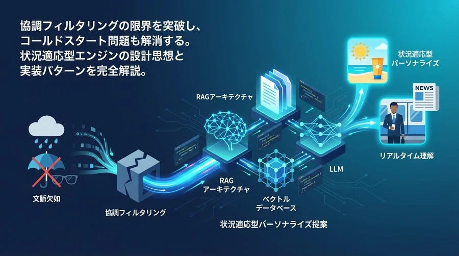 状況適応型パーソナライズ提案を強調するタイトルに変更