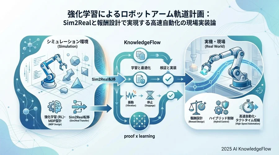 ベストプラクティス②：シミュレーションの壁を超える「Sim2Real」転移技術 - Section Image