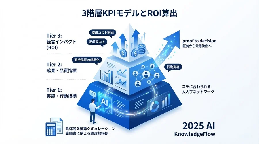 シミュレーション事例：100名採用企業におけるROI試算モデル - Section Image 3