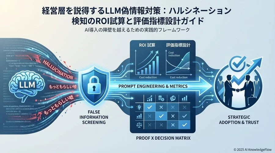 「精度100%」は幻想：偽情報リスクを管理可能なKPIに落とし込む - Section Image