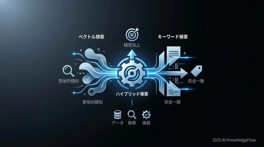 論点1：ベクトル検索は万能か？キーワード検索との使い分け論争 - Section Image