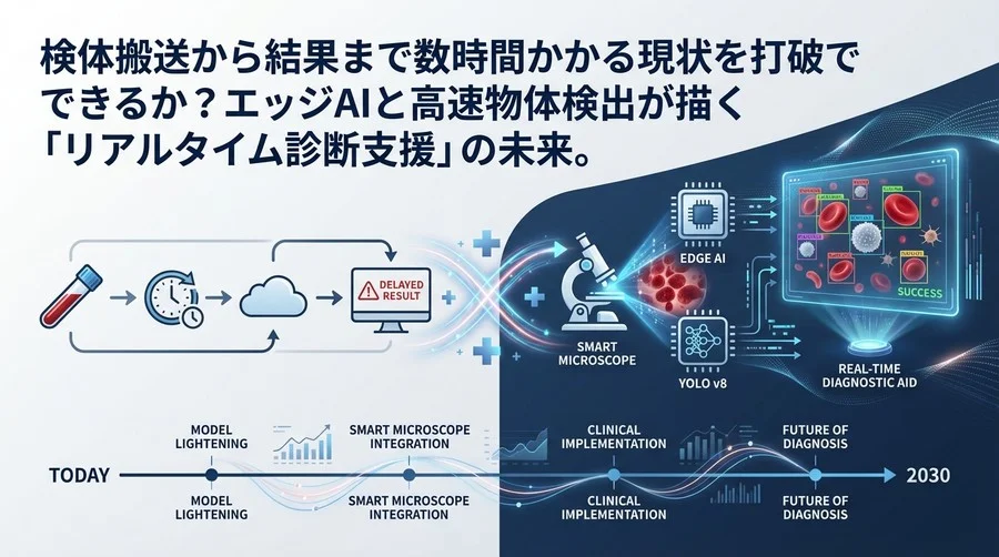 血液像解析のリアルタイム化革命：YOLOとエッジAIが描く「即時診断支援」への技術ロードマップ