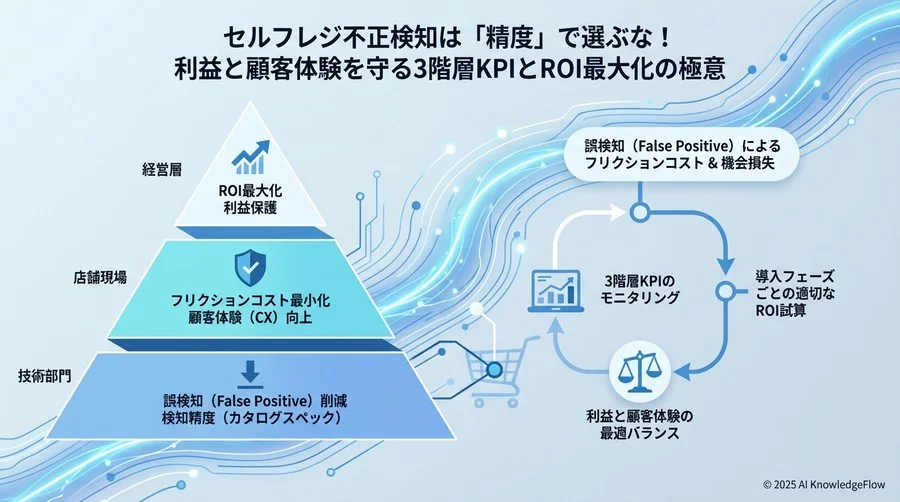 セルフレジ不正検知における「3つの階層別」必須KPI - Section Image