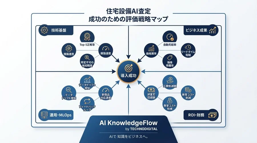 住宅設備AI査定の導入効果を最大化する「ビジネス直結型」評価指標とROI算出法 - Conclusion Image