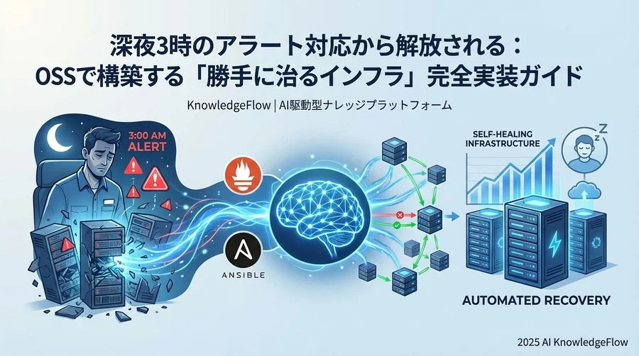 1. 自律型運用へのロードマップ：自動化とAIOpsの違い - Section Image