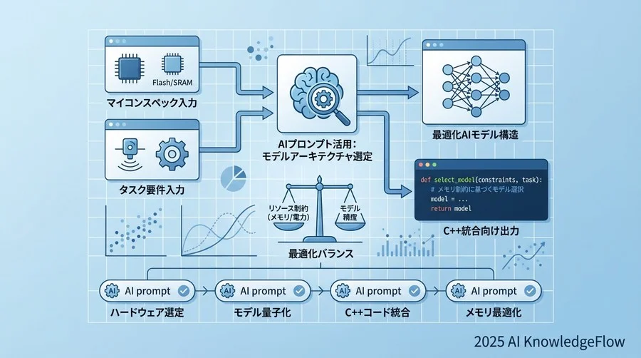 【設計・選定】ハードウェア制約に基づいたモデルアーキテクチャ選定 - Section Image
