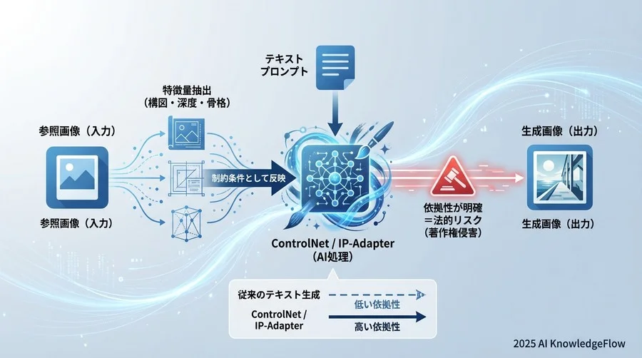 なぜ「参照系」AI技術が企業にとって法的地雷原となるのか - Section Image