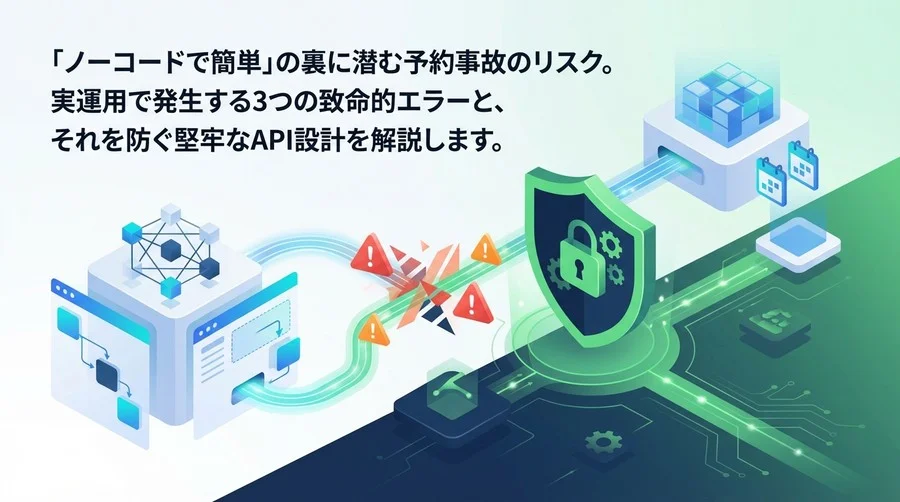 Voiceflow×Googleカレンダー連携の落とし穴：予約事故を防ぐ「防御的API設計」論