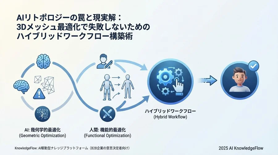 根本原因の深掘り：AIが見ている「形状」と人間が必要とする「構造」の乖離 - Section Image