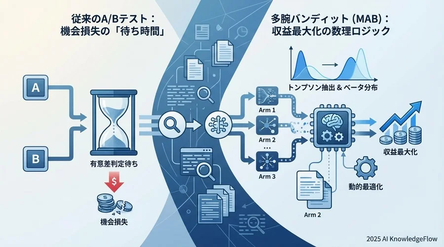なぜ従来のA/Bテストは「損失」を生むのか - Section Image