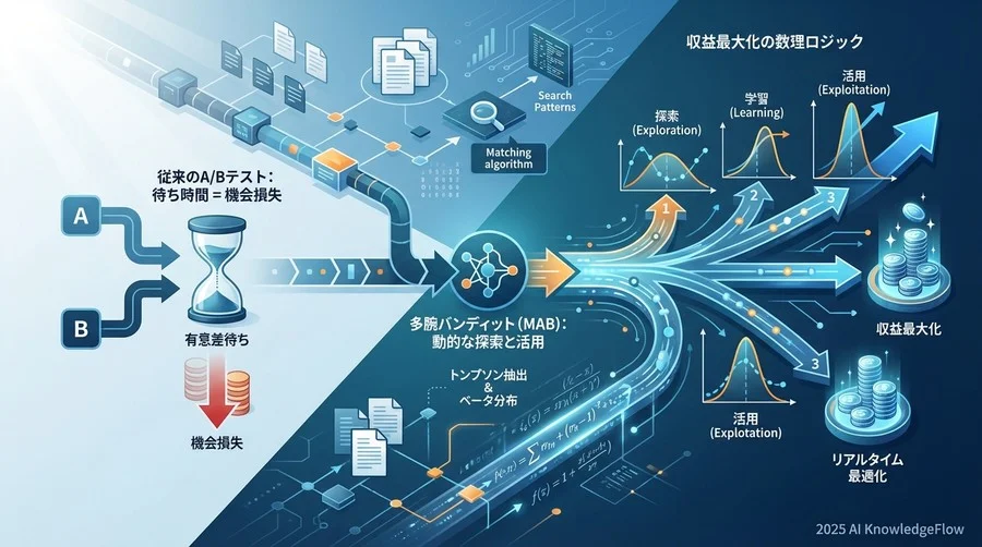 多腕バンディット（MAB）アルゴリズムの基本原理 - Section Image