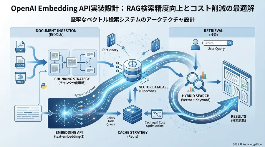堅牢なベクトル検索システムのアークテクチャ設計 - Section Image