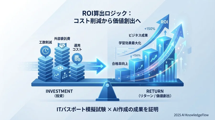 ROI（投資対効果）の具体的な試算ロジック - Section Image