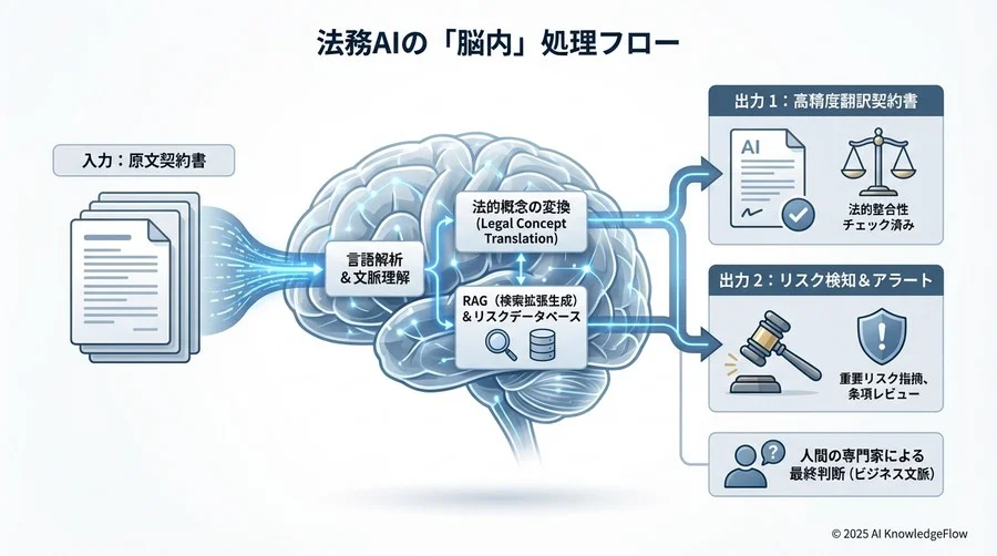 多言語契約における「等価性」の検証：AIは英米法の概念をどう日本法に落とし込むか - Section Image 3