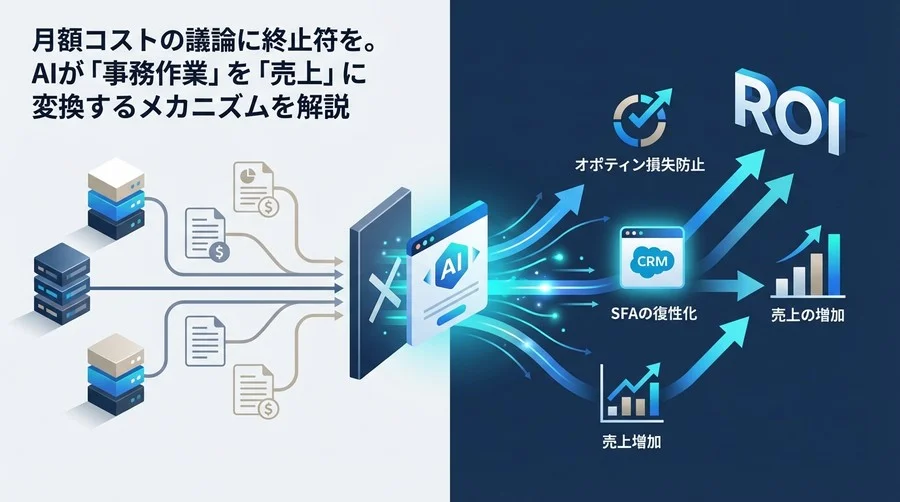 Copilot for Salesの価格は高いか？AI投資対効果を最大化する「攻め」のROI試算