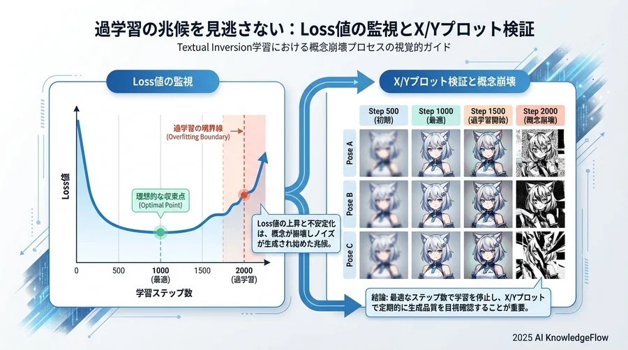 過学習の兆候を見逃さない：Loss値の監視とX/Yプロット検証 - Section Image 3