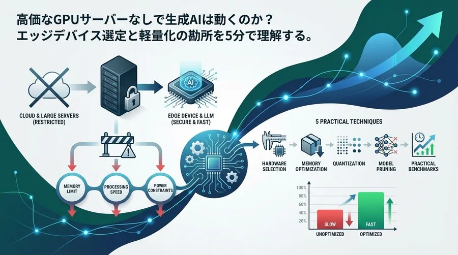 クラウド不要！Jetsonで動かすエッジLLM実装の壁と軽量化テクニック【ベンチマーク付】