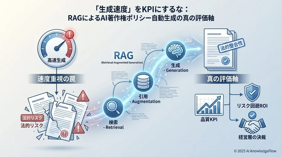 【品質KPI】RAGの「根拠引用精度」をスコアリングする手法 - Section Image