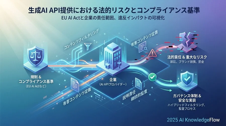 1. 生成AI API提供における法的リスクとコンプライアンス基準 - Section Image