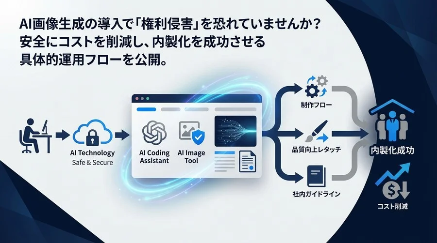 AI画像生成の権利リスクを回避し内製化へ導くCopilot×DALL-Eの最新版運用の最適解