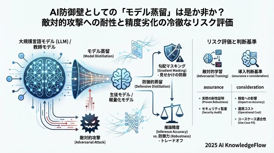 比較検討：敵対的学習（Adversarial Training）vs 防御的蒸留 - Section Image 3